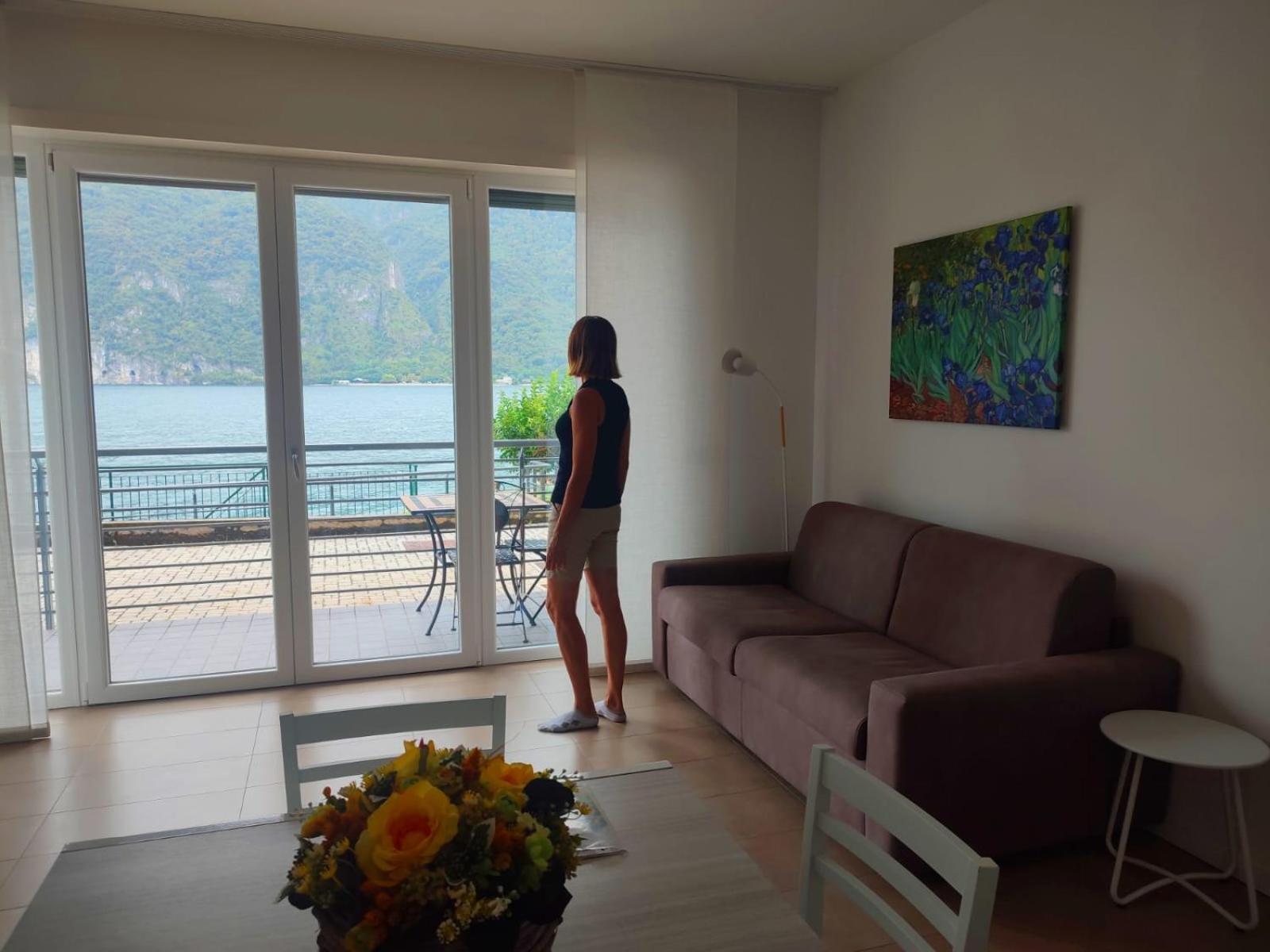 Lake Como Casa La Rosa Аббадия Лариана Экстерьер фото